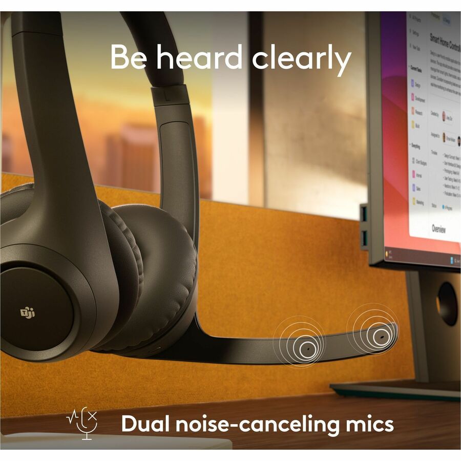 ZONE 305 WRLS HEADSET TEAMS BLACK B2B WITH DONGLE