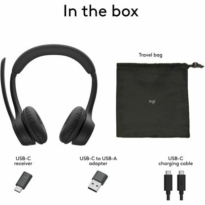 ZONE 305 WRLS HEADSET TEAMS BLACK B2B WITH DONGLE