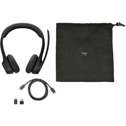 ZONE 305 WRLS HEADSET TEAMS BLACK B2B WITH DONGLE