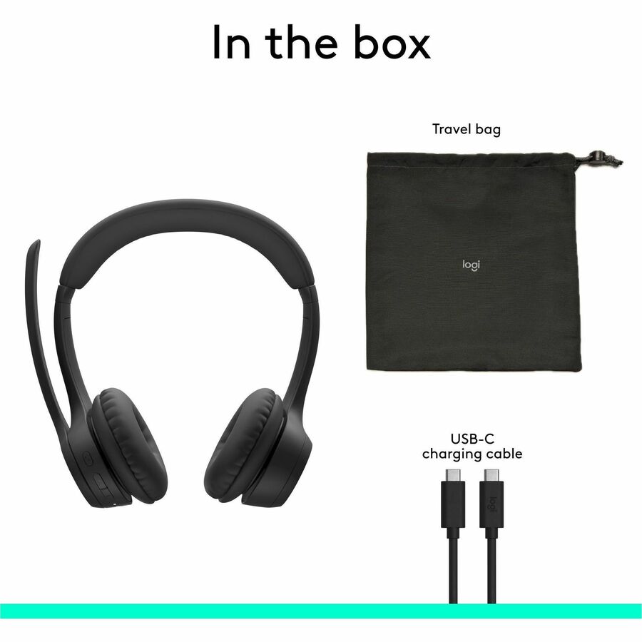 ZONE 305 WRLS HEADSET UC BLACK B2B WITHOUT DONGLE
