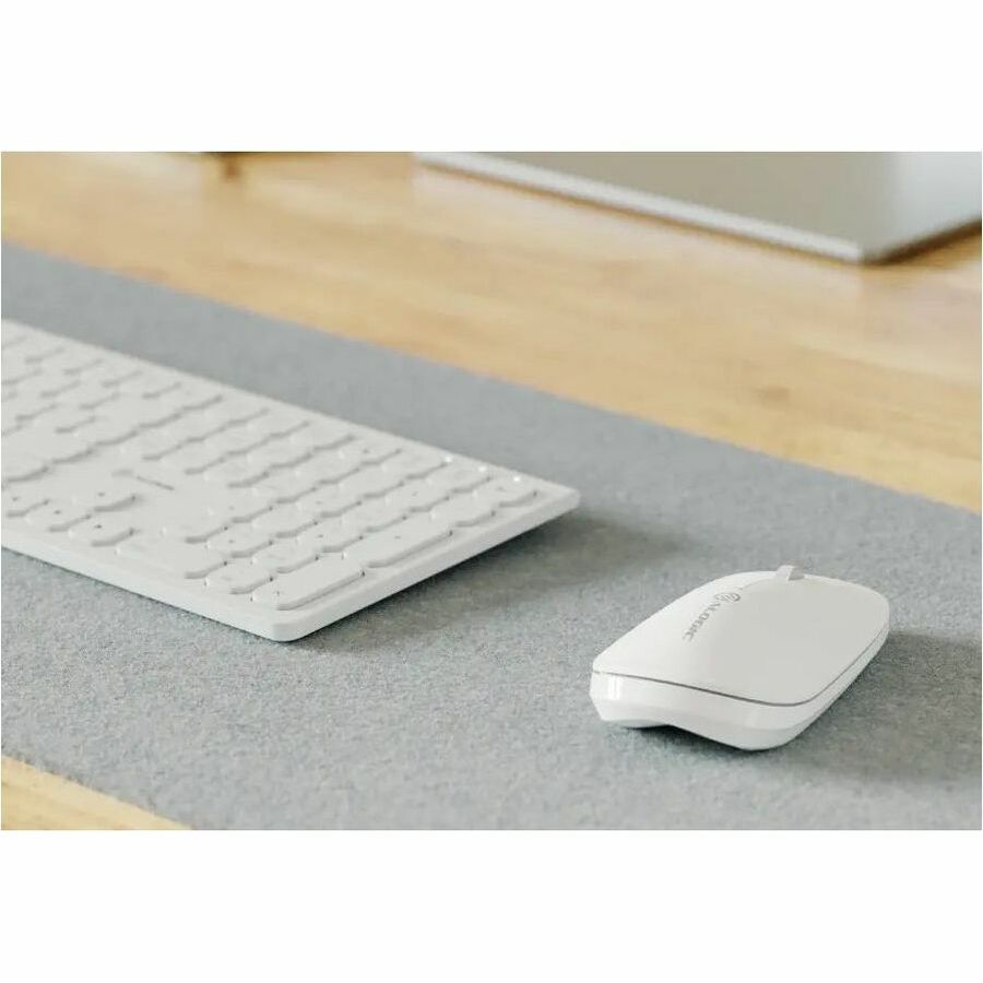 ECHELON BLUETOOTH USB-C RECHARGEABLE 4 KEYS MOUSE-WHITE