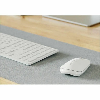 ECHELON BLUETOOTH USB-C RECHARGEABLE 4 KEYS MOUSE-WHITE