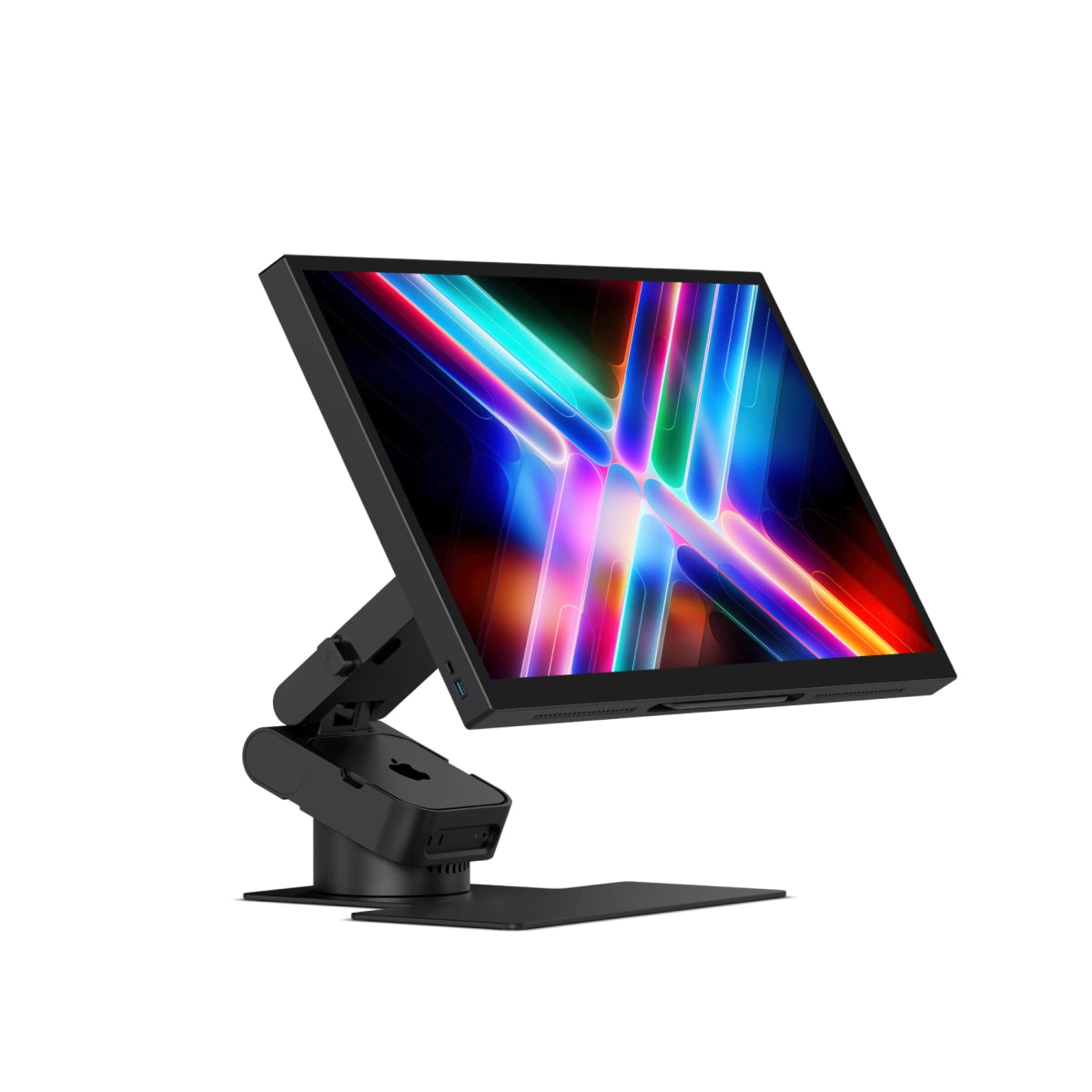 Aspekt 27" 4K UHD Matt Docking Touch Monitor with 150W USB Charging, Daisy Chain, Anti-Glare Screen
