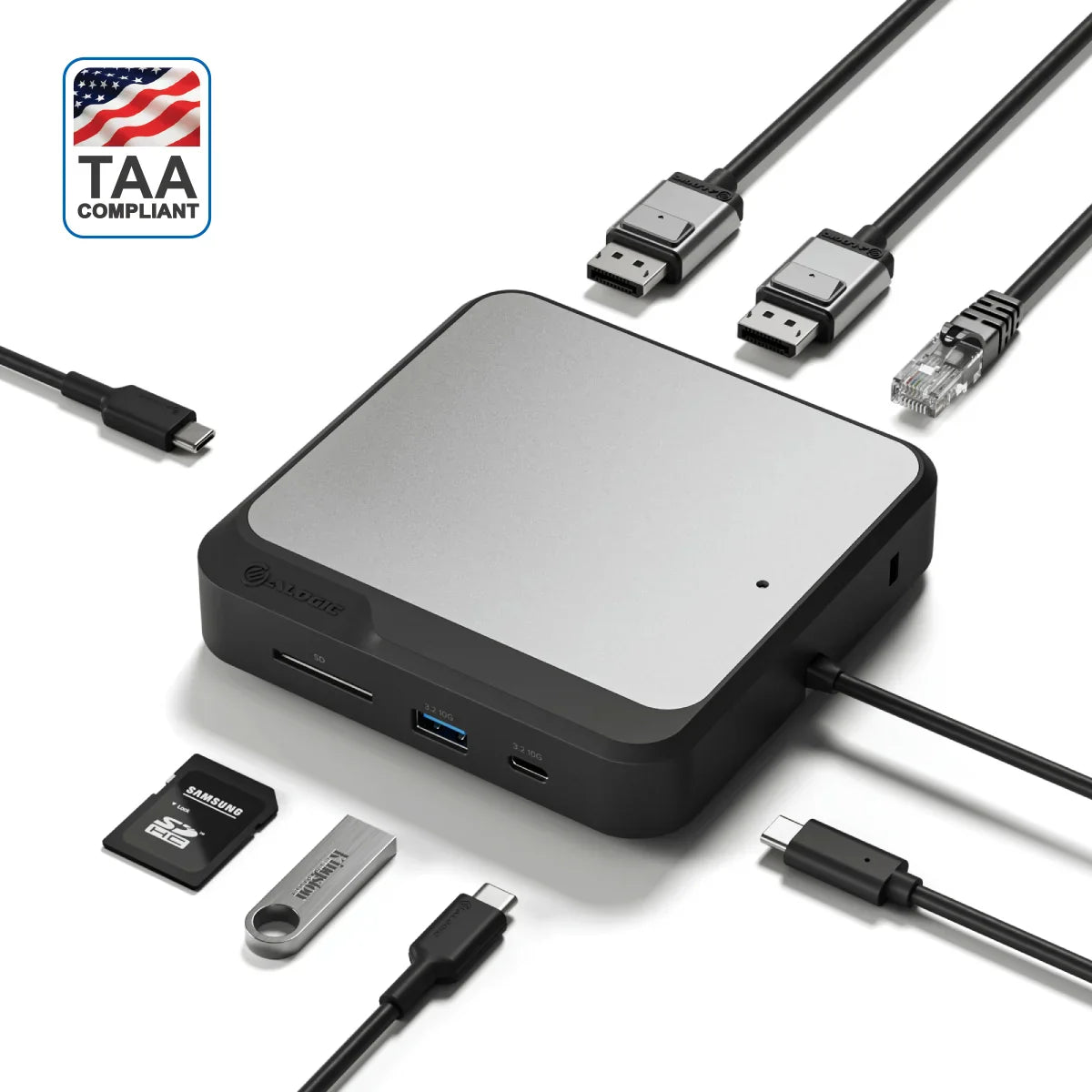 Dual 4K Universal Docking Station - CD2 - DisplayPort Edition