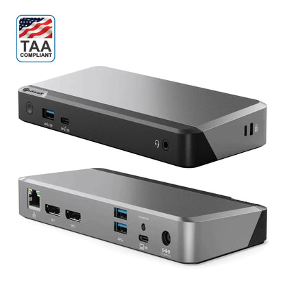 MX2 USB-C Dual Display DP Alt. Mode Docking Station - With 65W Power Delivery