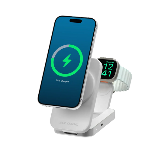Flip 2-in-1 Qi2 Fast Wireless Charging Stand