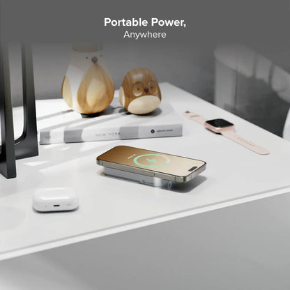 Matrix+ Flow 3-in-1 Charging Dock with Car Charger Cradle & Wireless Powerbank