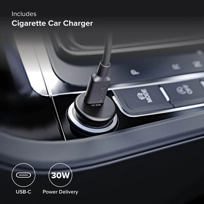 Matrix+ Flow 3-in-1 Charging Dock with Car Charger Cradle & Wireless Powerbank