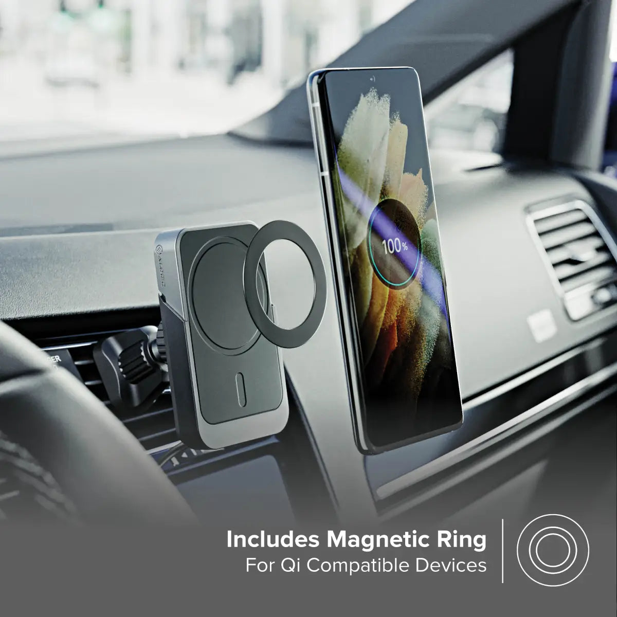 Matrix+ Flow 3-in-1 Charging Dock with Car Charger Cradle & Wireless Powerbank