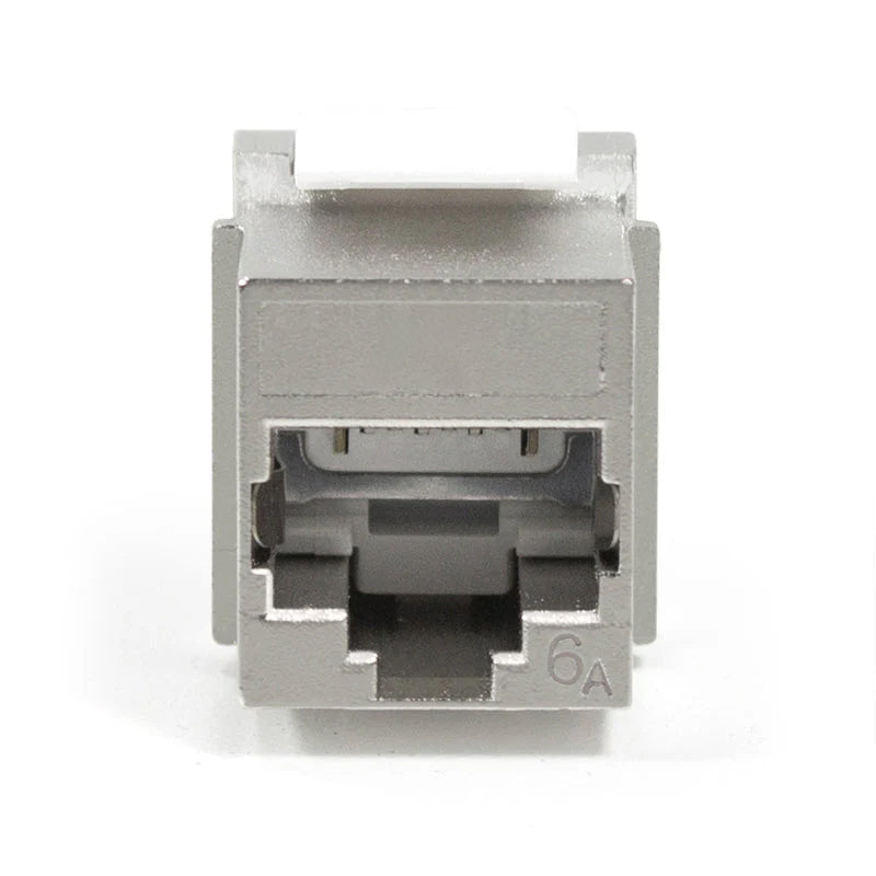 NIFFON Universal Cat6A, STP, RJ45 Modular Keystone Jack - Quick Tool Compatible