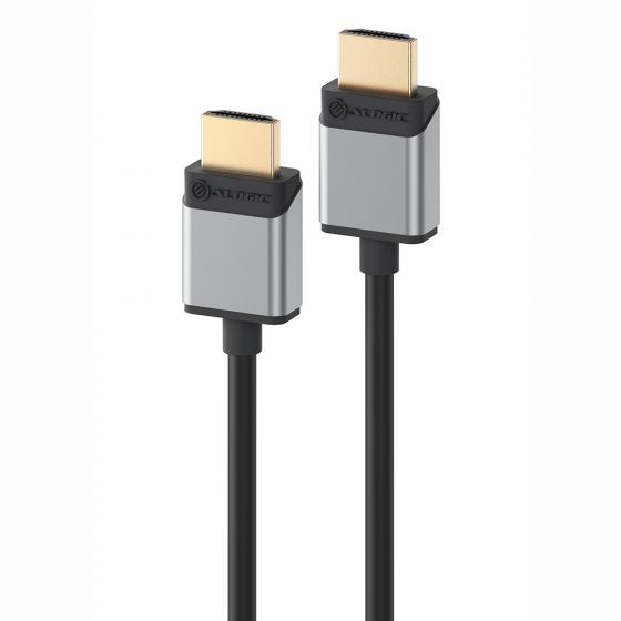 Slim Super Ultra 8K HDMI to HDMI Cable Male to Male - Space Grey