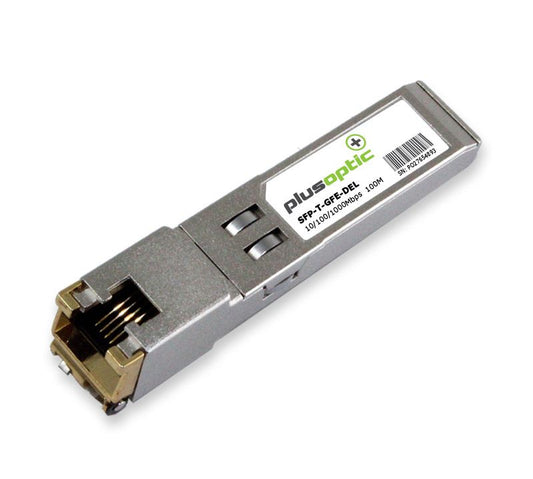 Dell compatible 10/100/1000Mbps, Copper SFP, 100M Transceiver, RJ-45 Connector for Copper